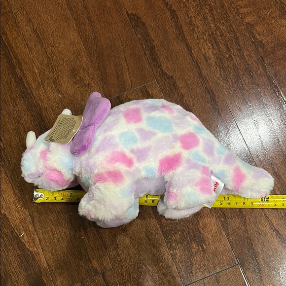 Aurora Purple and Pink watercolor Dinosaur Plush Toy - Picture 9 of 9